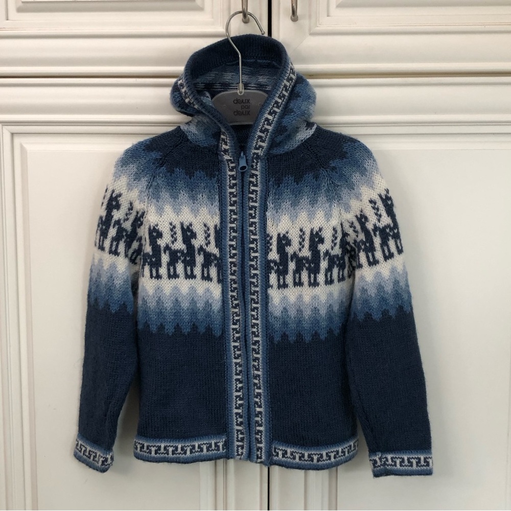 Authentic Peruvian children’s alpaca sweater
